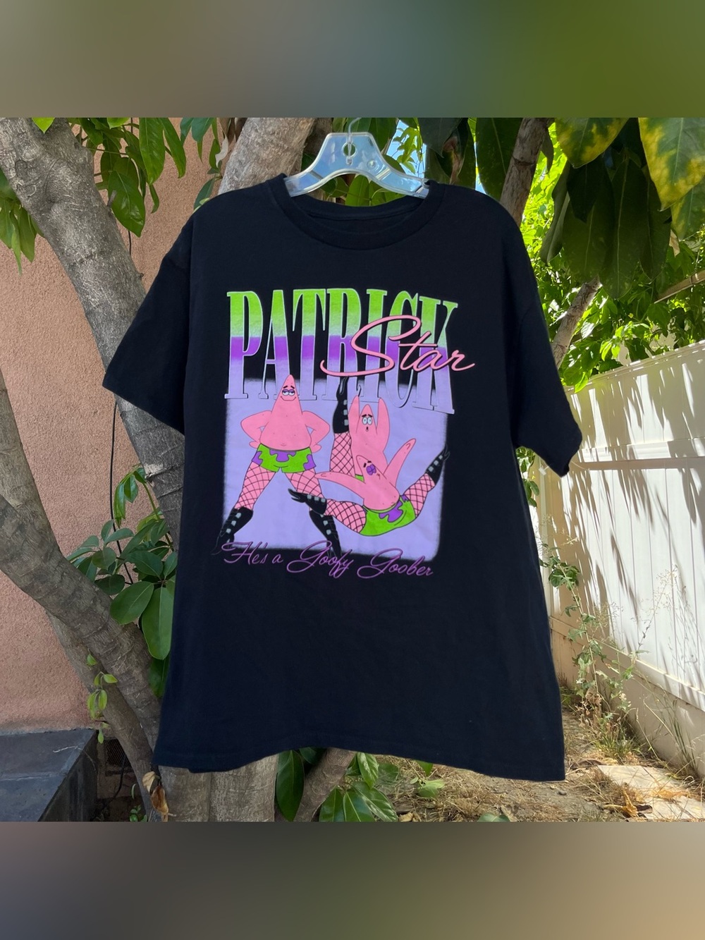 SpongeBob SquarePants Patrick Star "Goofy Goober" Graphic T-Shirt .